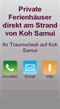 Mobile Screenshot of bungalow-samui.de